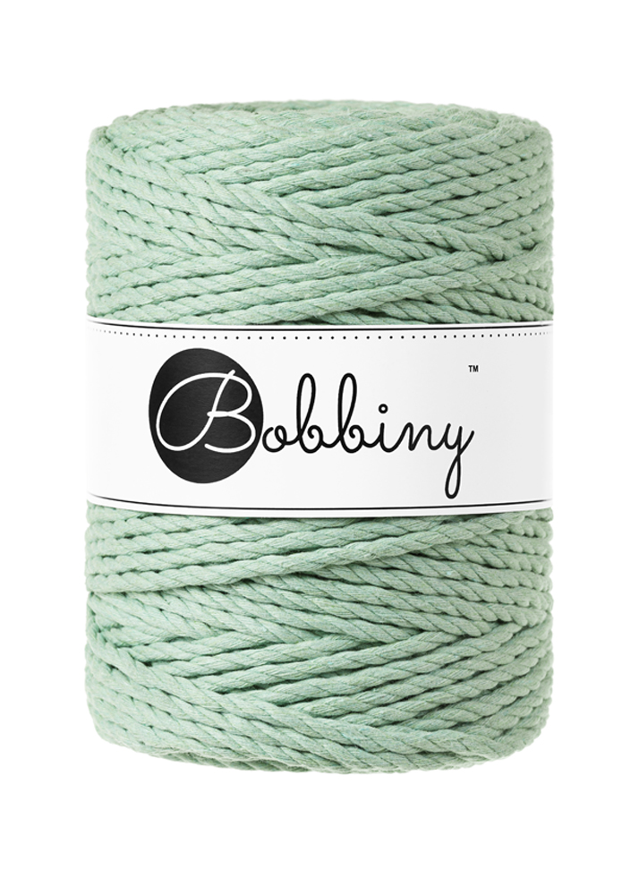 Corde Macramé Torsadé 5mm Bobbiny - Couleur Aloe