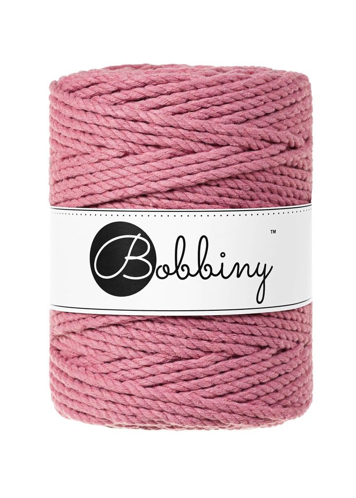 Corde Macramé Torsadé 5mm Bobbiny - Couleur Blossom