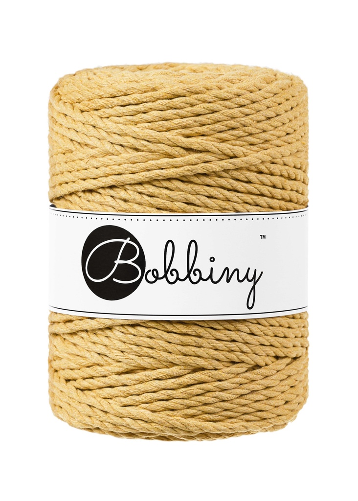 Corde Macramé Torsadé 5mm Bobbiny - Couleur Honey