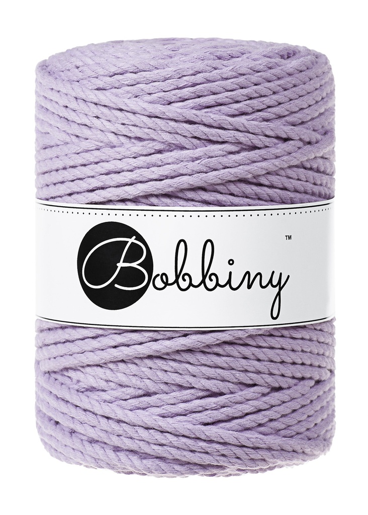 Corde Macramé Torsadé 5mm Bobbiny - Couleur Lavender