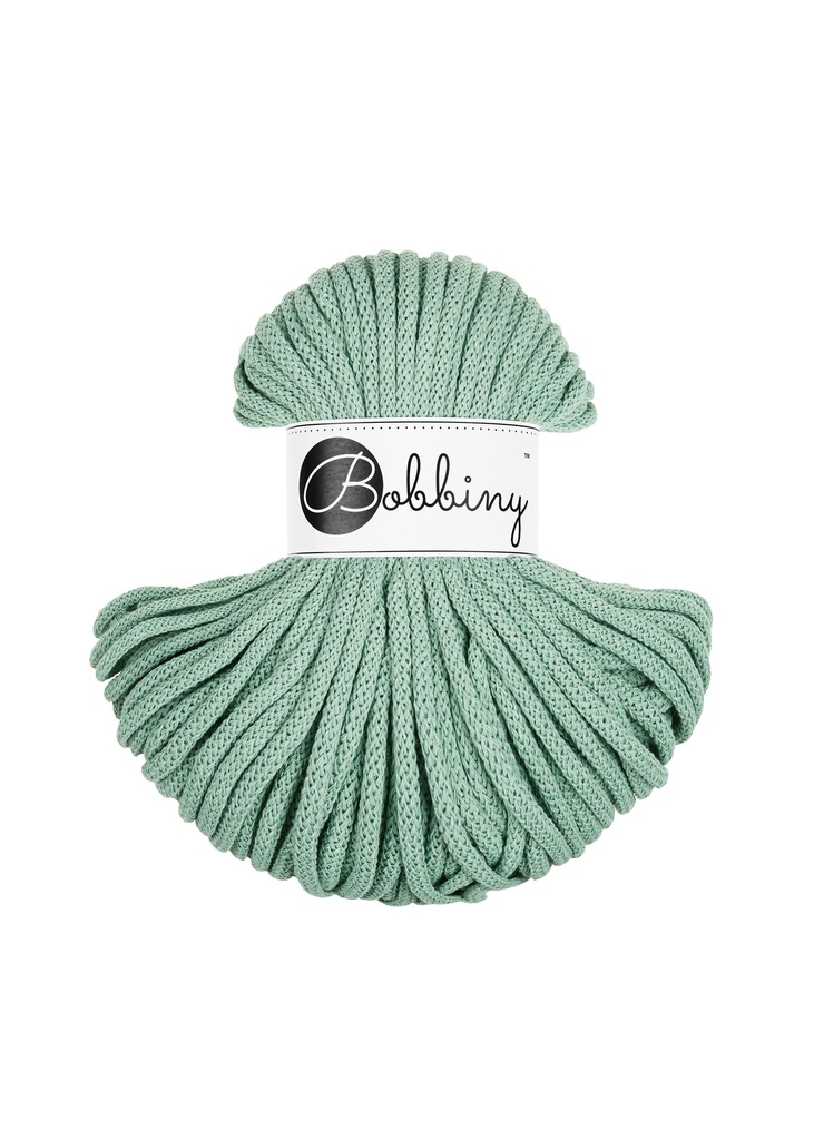 Corde Macramé Tressé 5mm Bobbiny - Couleur Aloe 