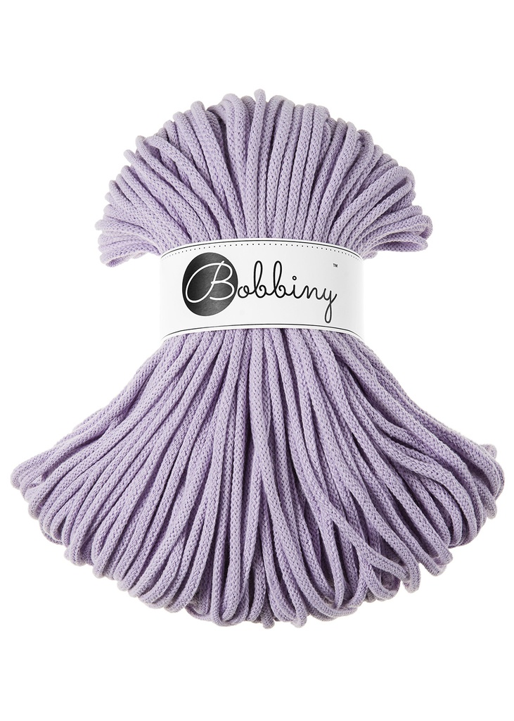 Corde Macramé Tressé 5mm Bobbiny - Couleur Lavender
