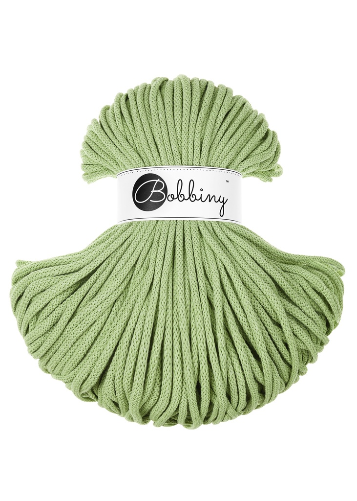 Corde Macramé Tressé 5mm Bobbiny - Couleur Matcha