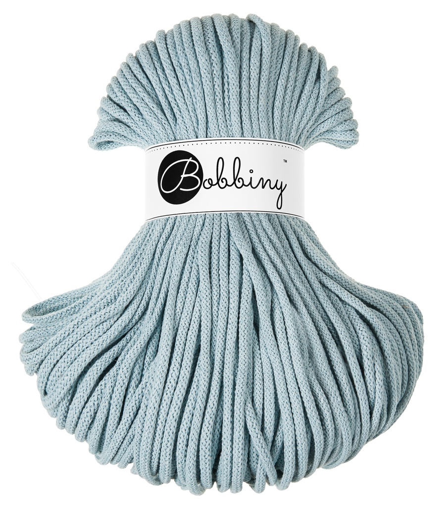 Corde Macramé Tressé 5mm Bobbiny - Couleur Misty