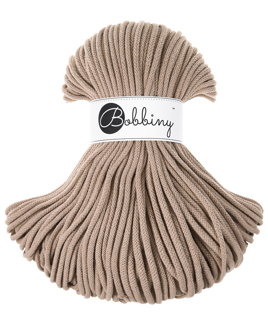 Corde Macramé Tressé 5mm Bobbiny - Couleur Sand