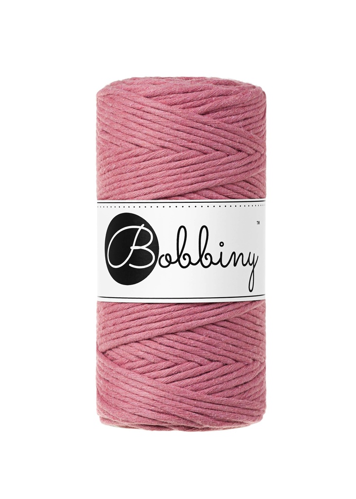 Corde Macramé Peigné 3mm Bobbiny - Couleur Blossom