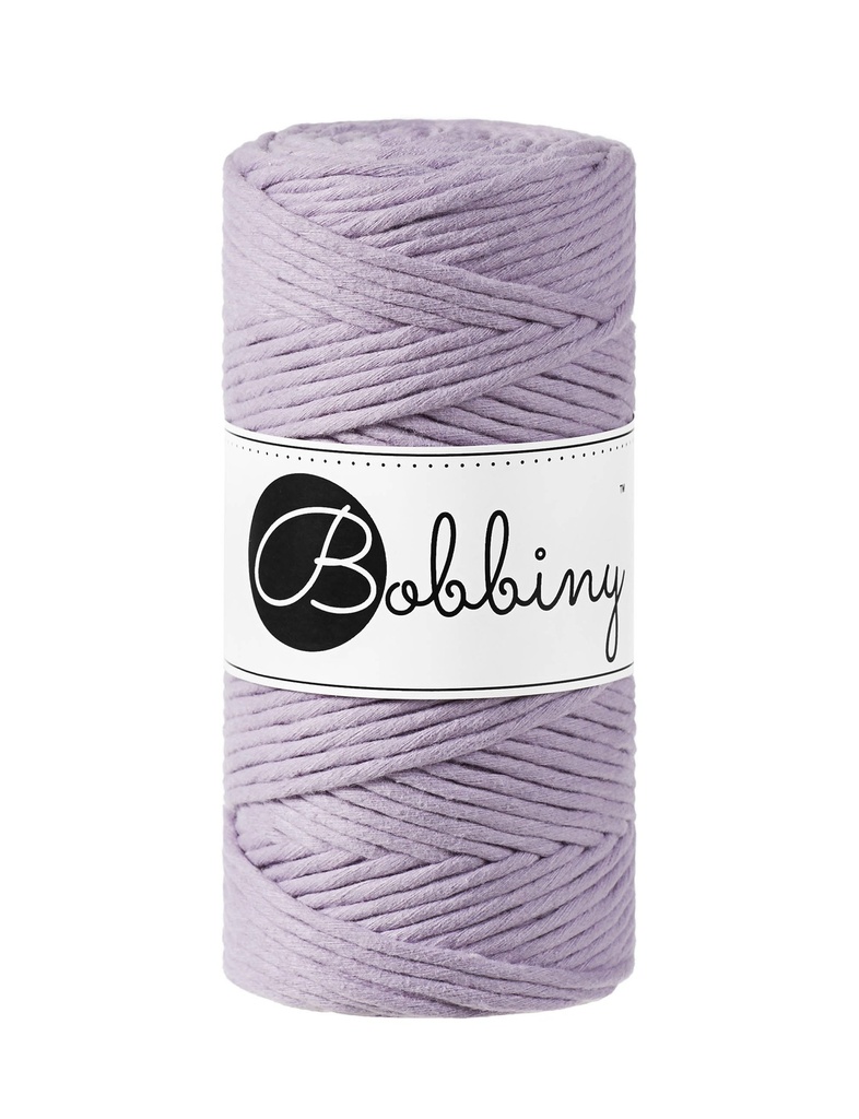 Corde Macramé Peigné 3mm Bobbiny - Couleur Lavender