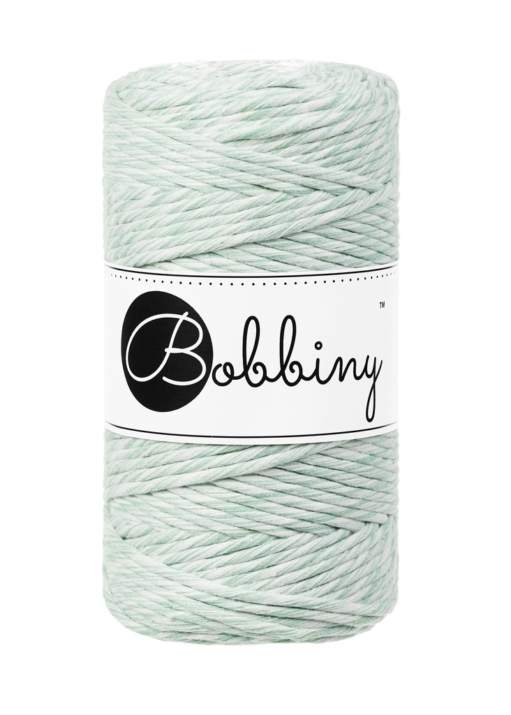Corde Macramé Peigné 3mm Bobbiny - Couleur Mint Shake
