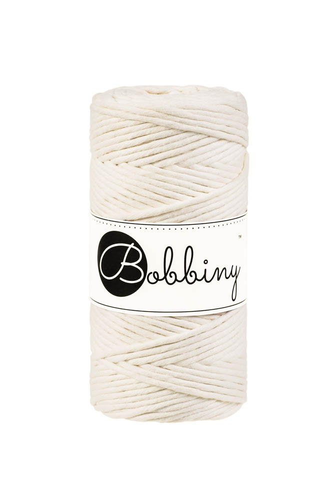 Corde Macramé Peigné 3mm Bobbiny - Couleur Natural