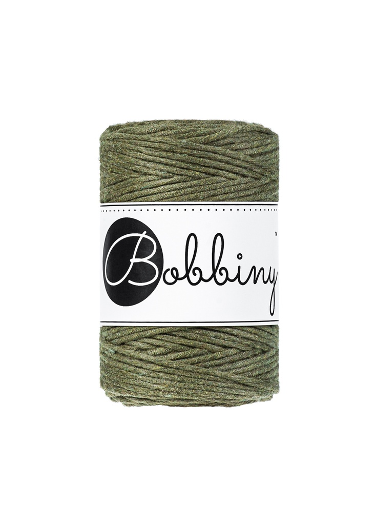 Corde Macramé Peigné 1,5mm Bobbiny - Couleur Avocado