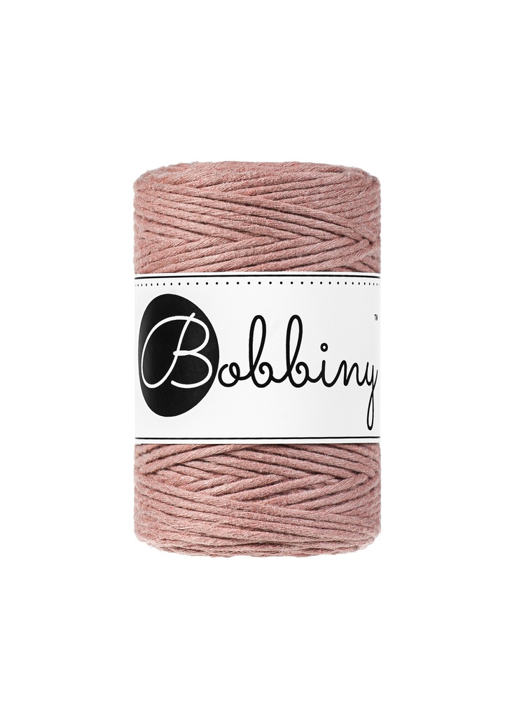 Corde Macramé Peigné 1,5mm Bobbiny - Couleur Blush