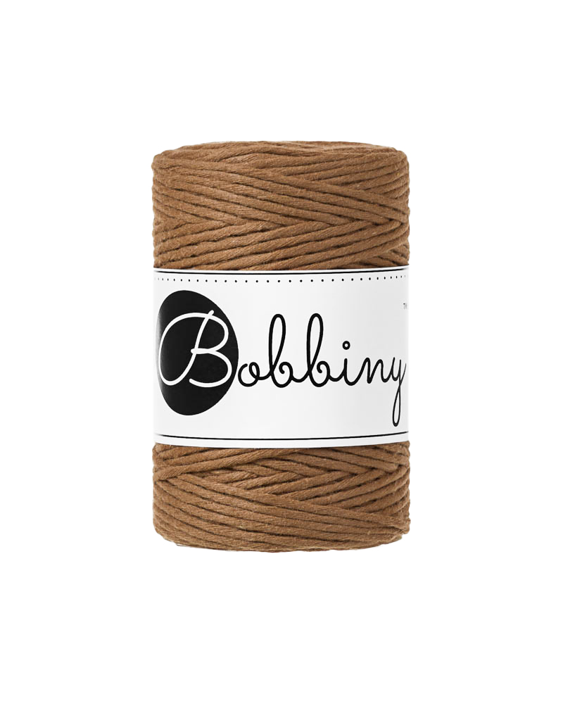 Corde Macramé Peigné 1,5mm Bobbiny - Couleur Caramel