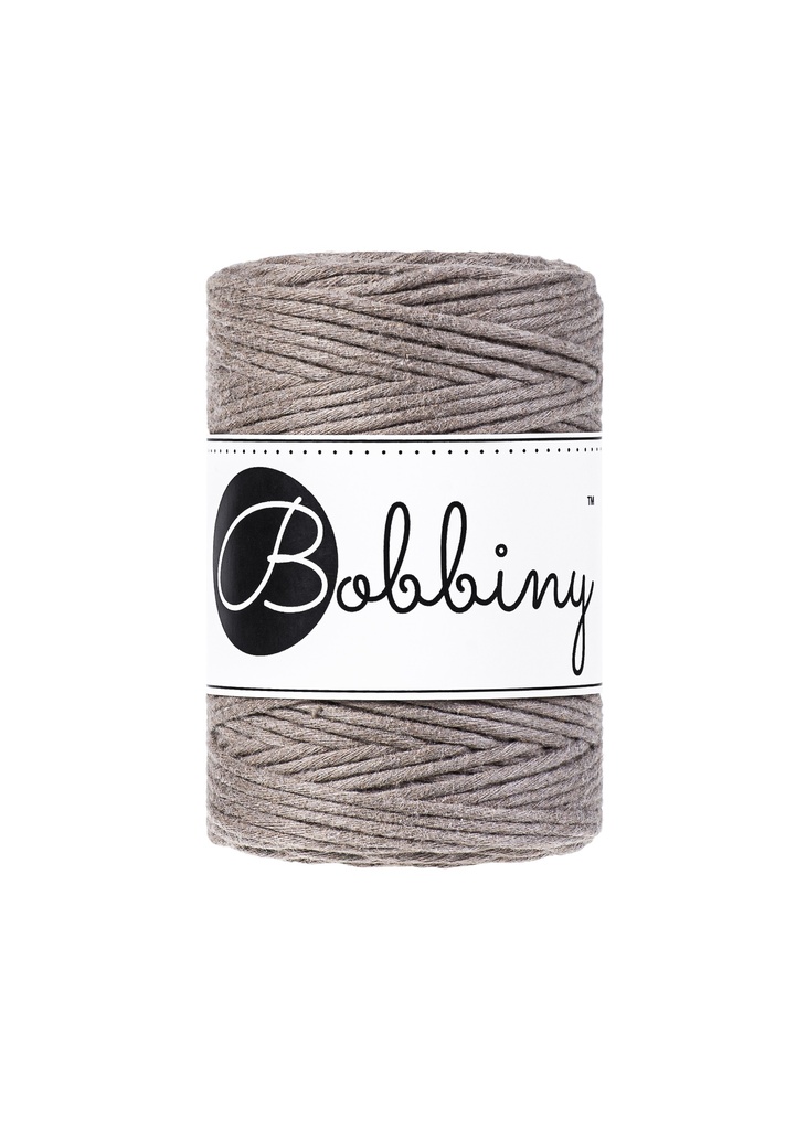 Corde Macramé Peigné 1,5mm Bobbiny - Couleur Coffee