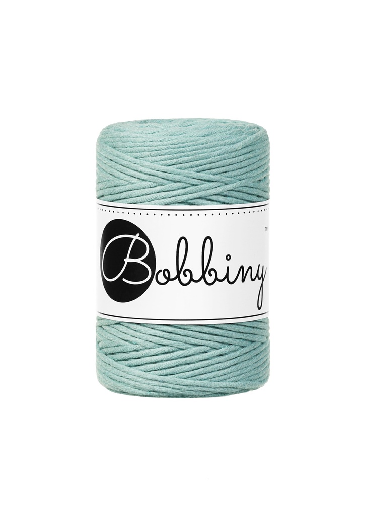 Corde Macramé Peigné 1,5mm Bobbiny - Couleur Duck Egg Blue