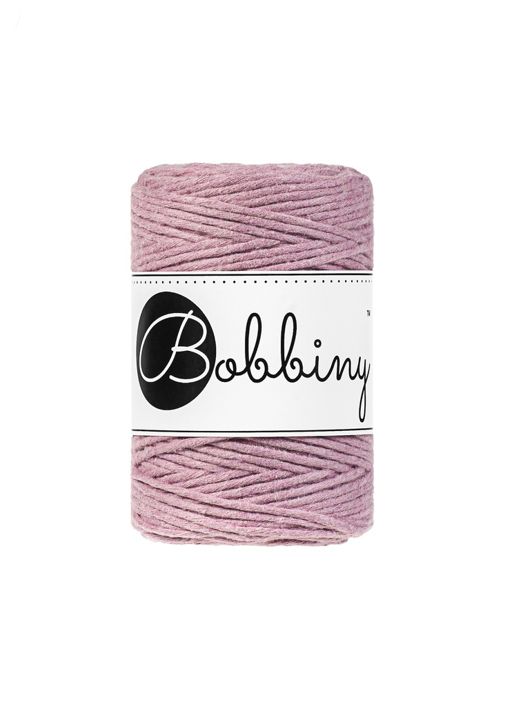 Corde Macramé Peigné 1,5mm Bobbiny - Couleur Dusty Pink