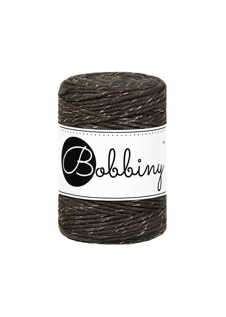 Corde Macramé Peigné 1,5mm Bobbiny - Couleur Golden Expresso