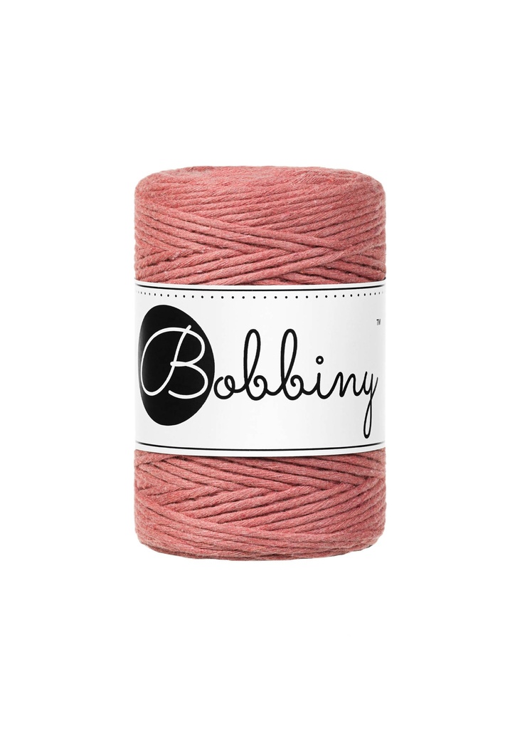 Corde Macramé Peigné 1,5mm Bobbiny - Couleur Peony