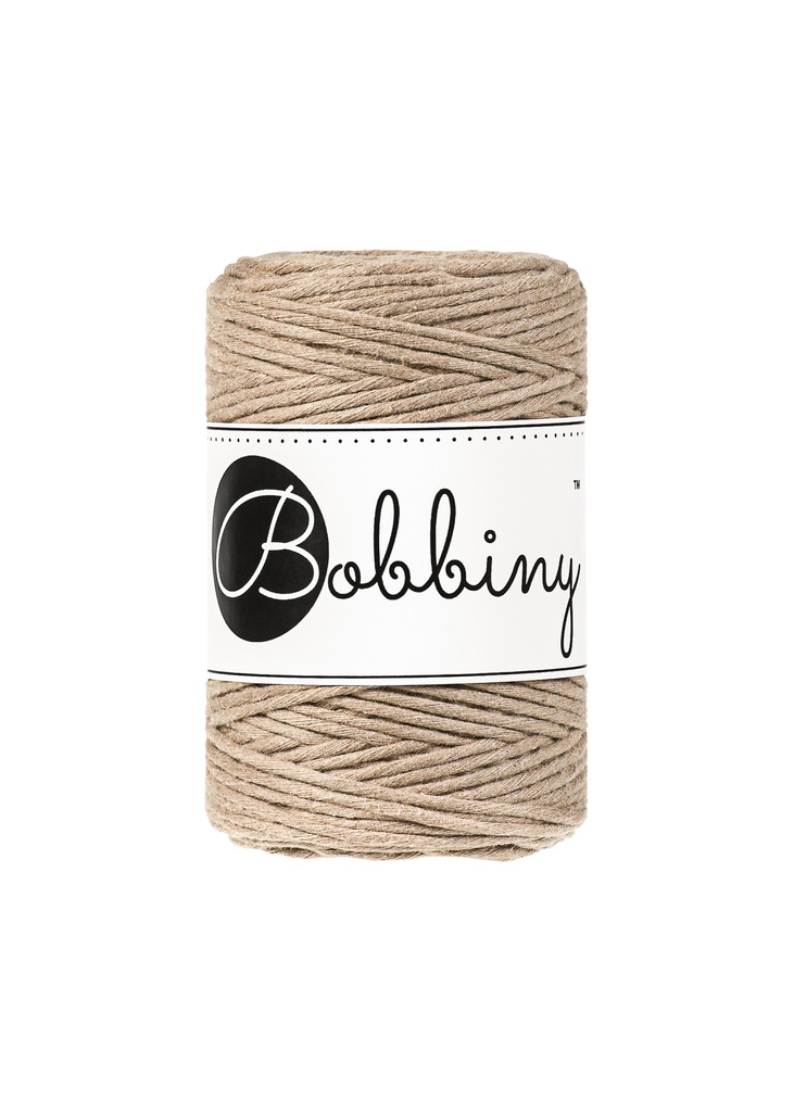 Corde Macramé Peigné 1,5mm Bobbiny - Couleur Sand