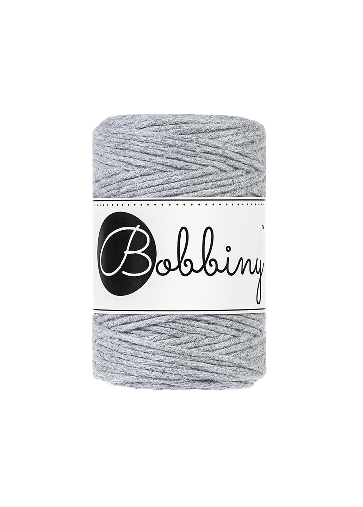 Corde Macramé Peigné 1,5mm Bobbiny - Couleur Silver