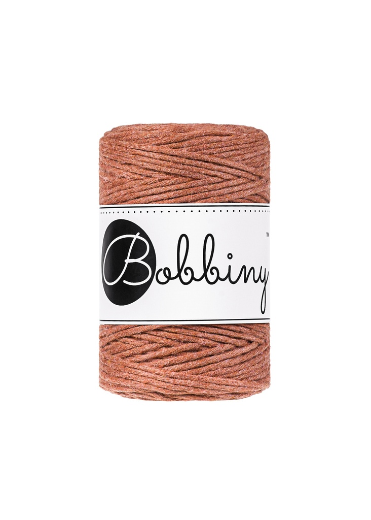 Corde Macramé Peigné 1,5mm Bobbiny - Couleur Terracotta