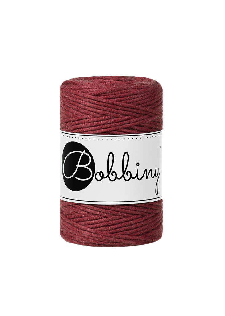 Corde Macramé Peigné 1,5mm Bobbiny - Couleur Wild Rose
