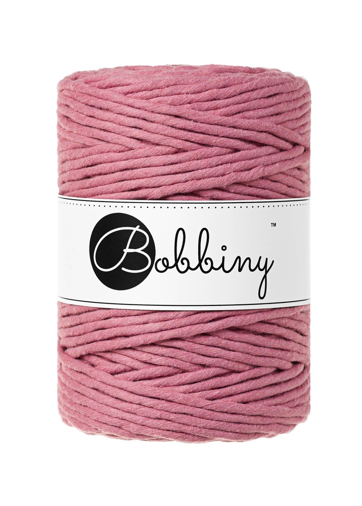 Corde Macramé Peigné 5mm Bobbiny - Couleur Blossom