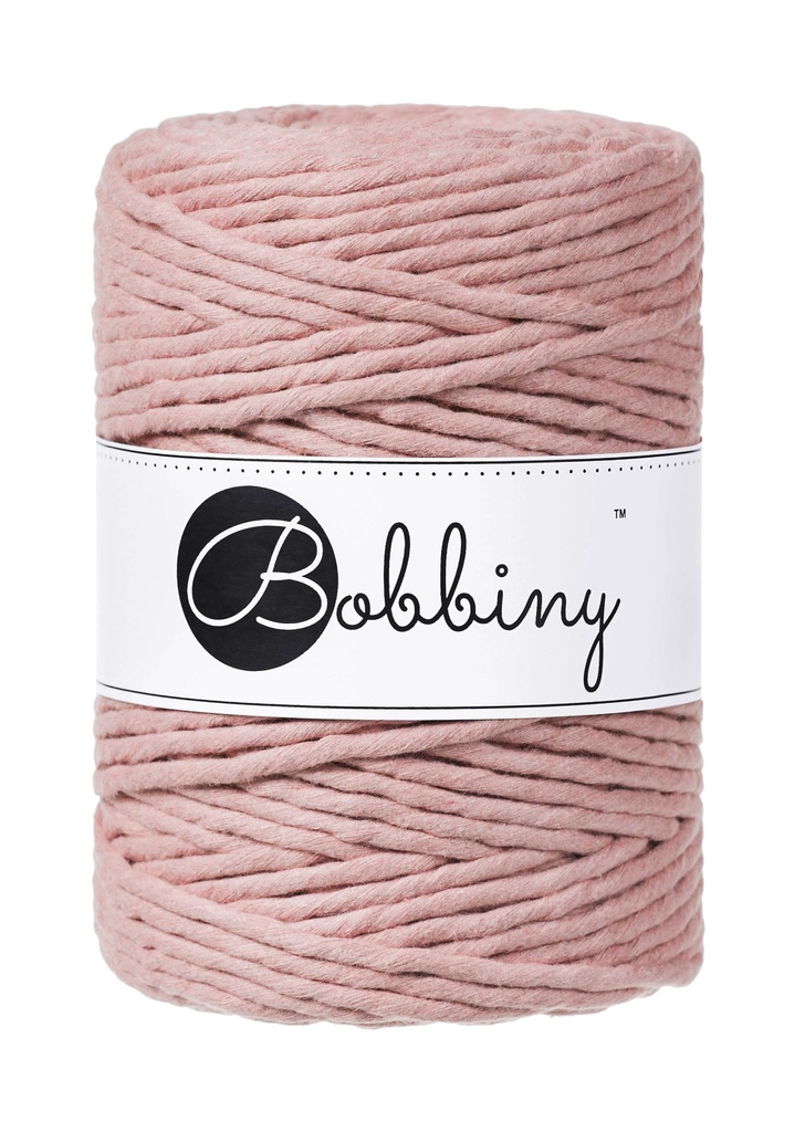 Corde Macramé Peigné 5mm Bobbiny - Couleur Blush