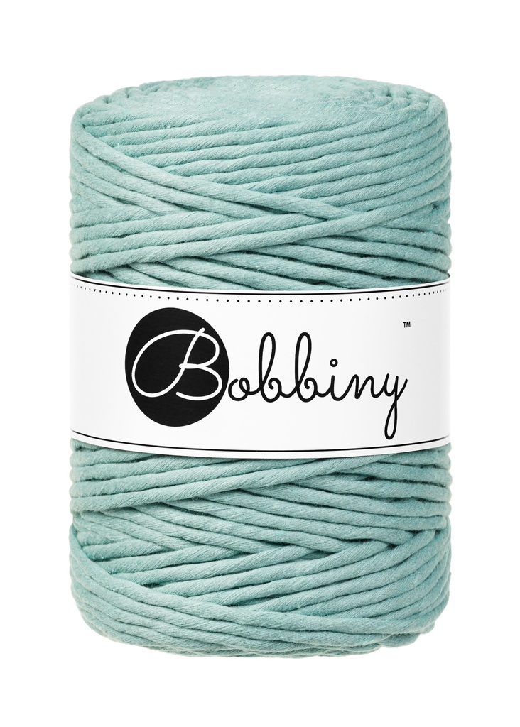 Corde Macramé Peigné 5mm Bobbiny - Couleur Duck Egg Blue