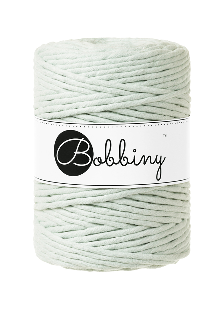 Corde Macramé Peigné 5mm Bobbiny - Couleur Milky Green