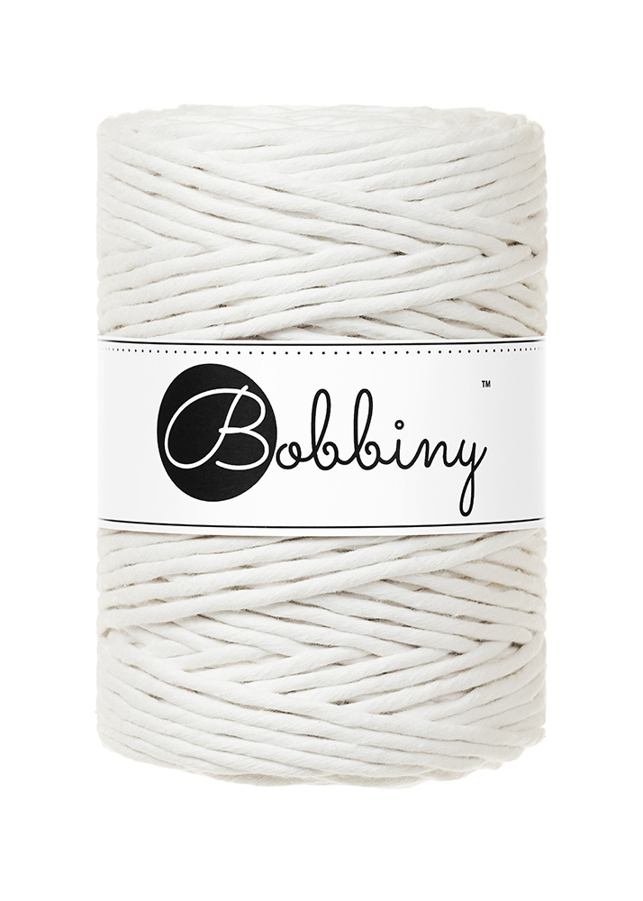 Corde Macramé Peigné 5mm Bobbiny - Couleur Off White