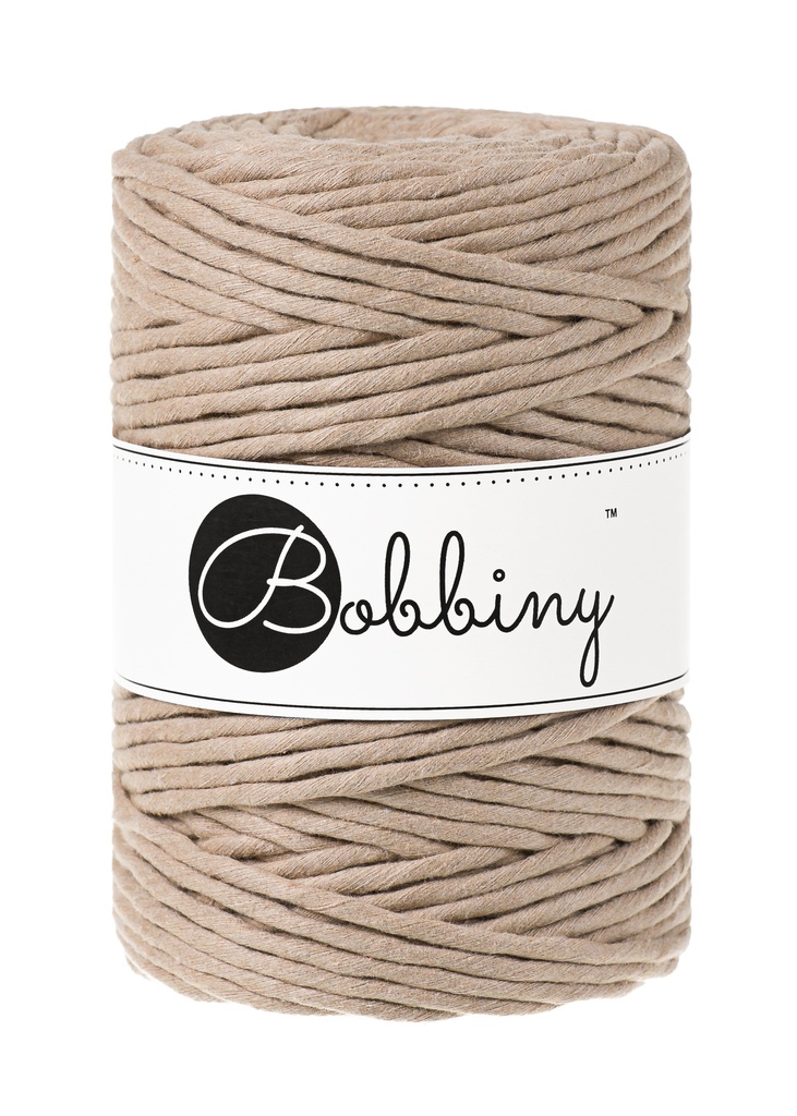 Corde Macramé Peigné 5mm Bobbiny - Couleur Sand