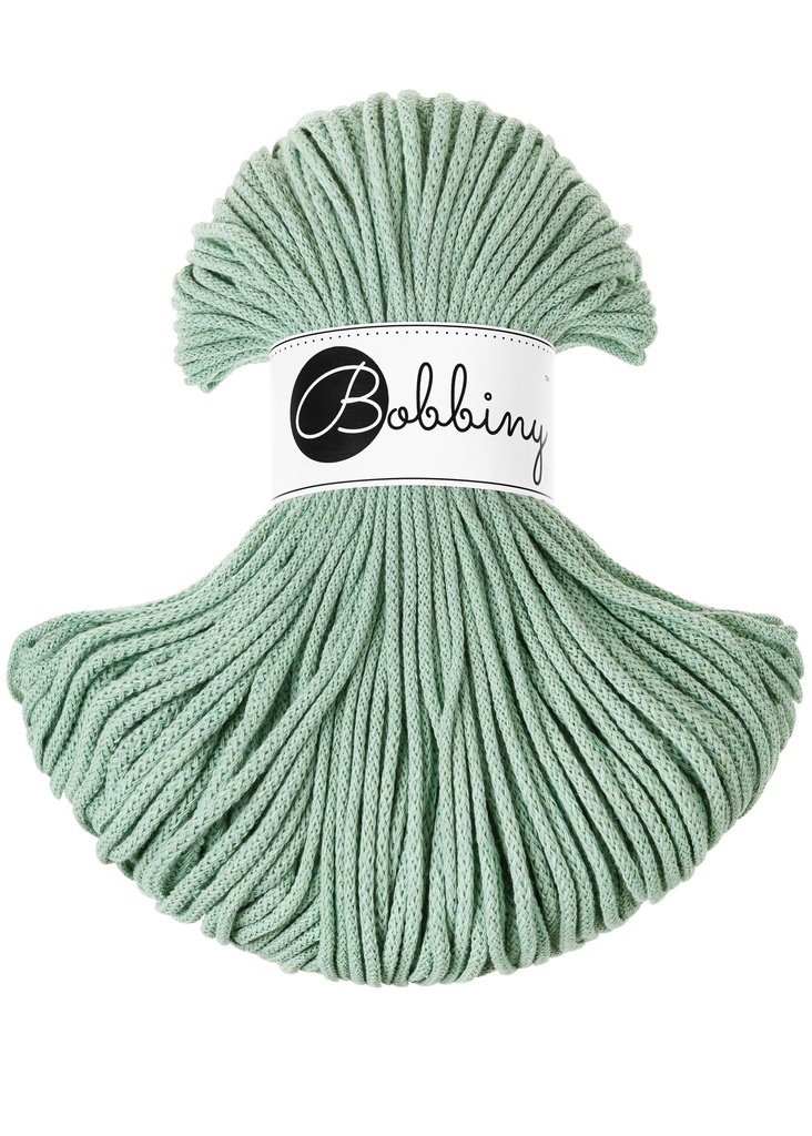 Corde Macramé Tressé 3mm Bobbiny - Couleur Aloe