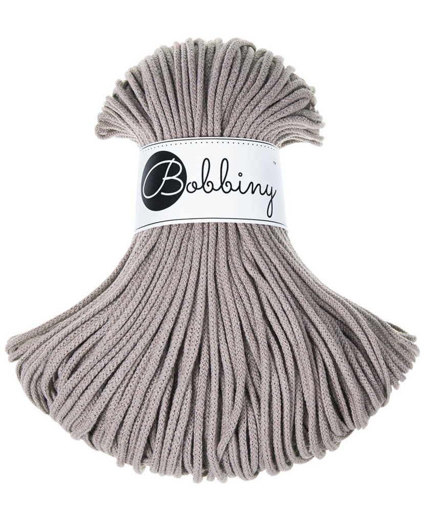 Corde Macramé Tressé 3mm Bobbiny - Couleur Pearl