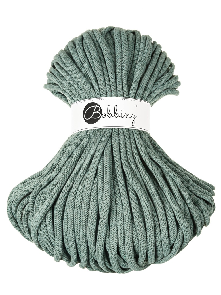 Corde Macramé Tressé 9mm Bobbiny - Couleur Laurel