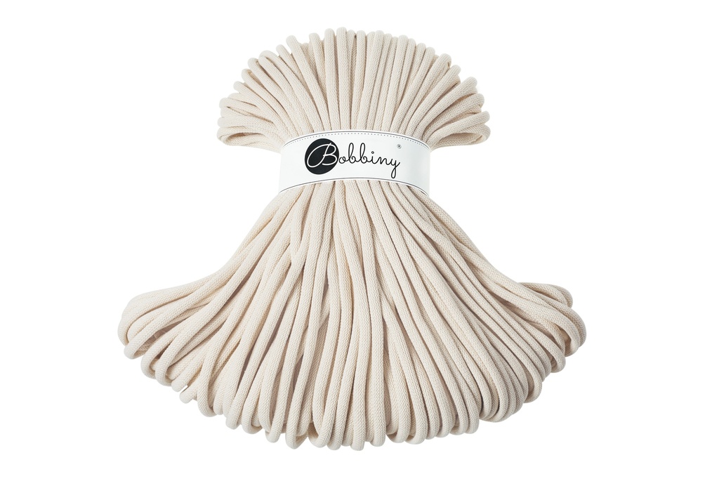 Corde Macramé Tressé 9mm Bobbiny - Couleur Natural