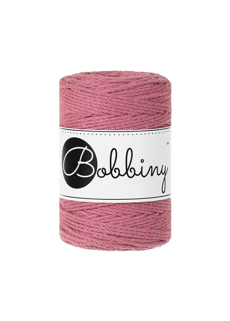 Corde Macramé Torsadé 1,5mm Bobbiny - Couleur Blossom
