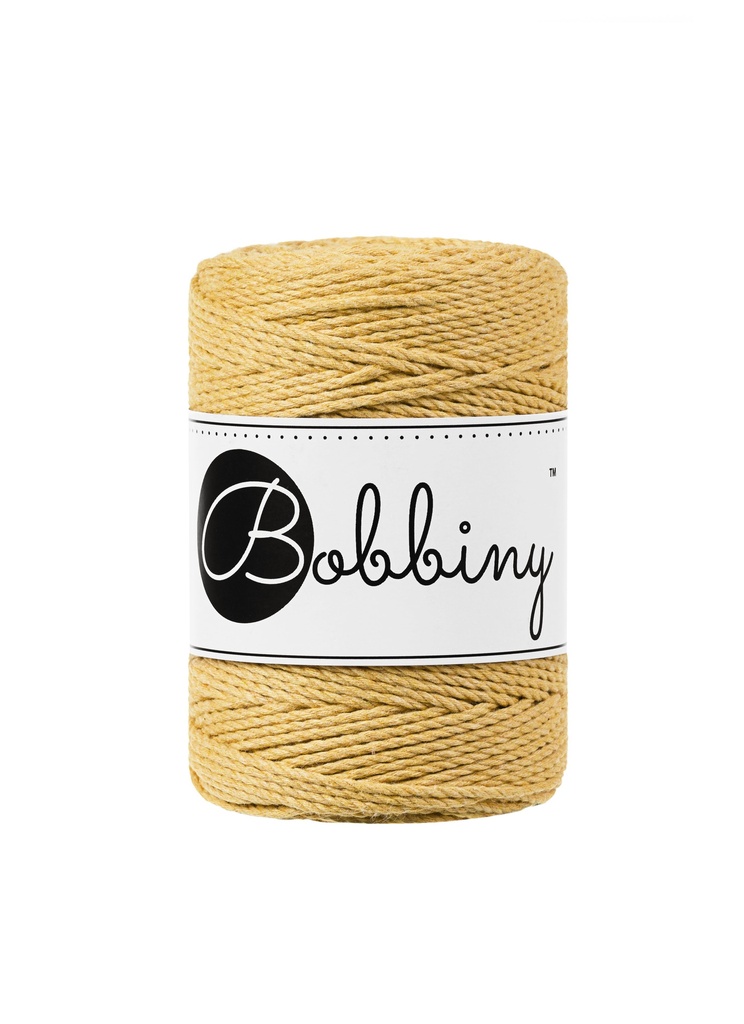 Corde Macramé Torsadé 1,5mm Bobbiny - Couleur Honey