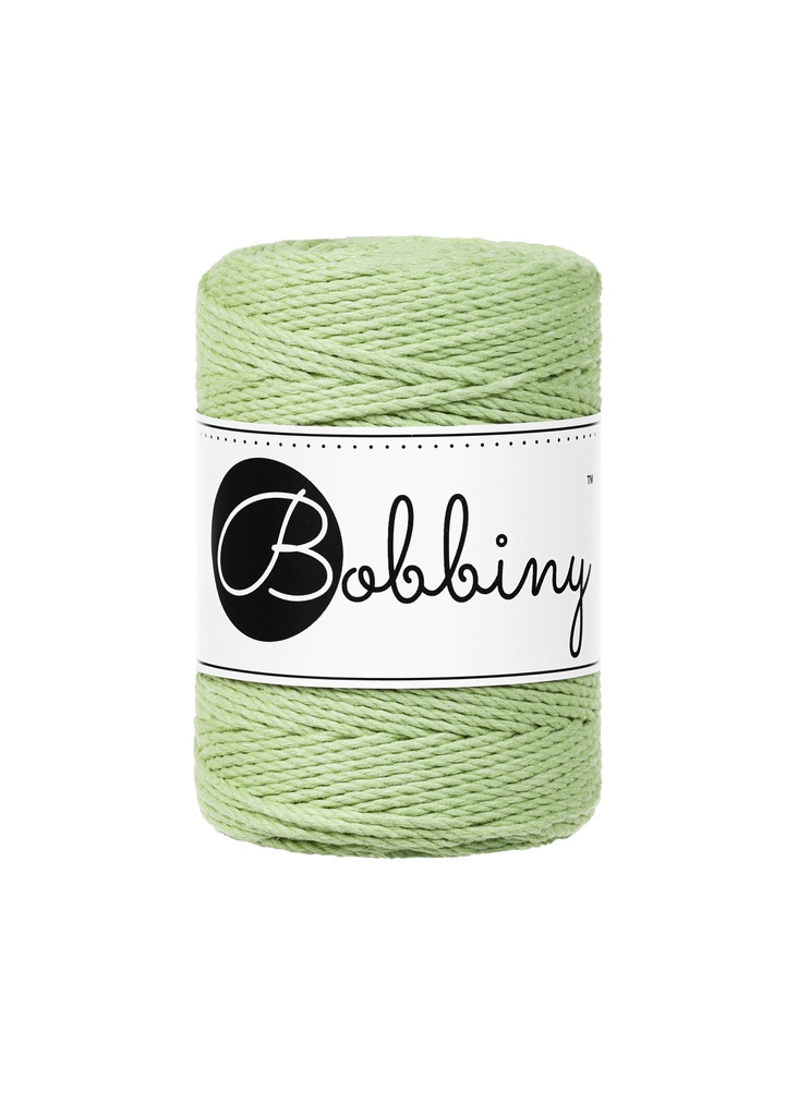 Corde Macramé Torsadé 1,5mm Bobbiny - Couleur Matcha