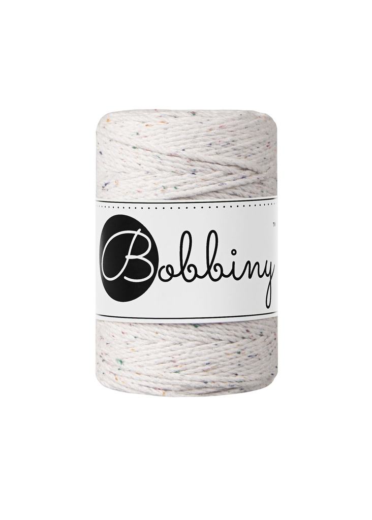 Corde Macramé Torsadé 1,5mm Bobbiny - Couleur Rainbow Dust