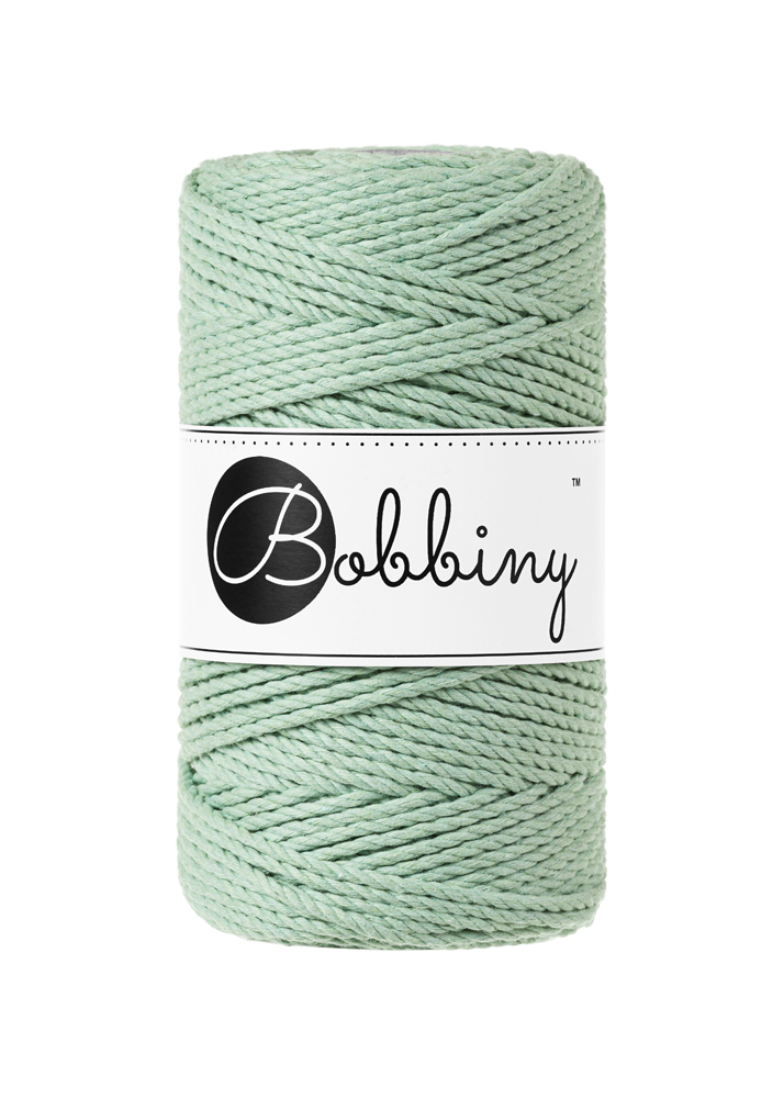 Corde Macramé Torsadé 3mm Bobbiny - Couleur Aloe 