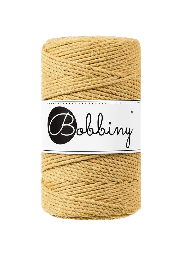 Corde Macramé Torsadé 3mm Bobbiny - Couleur Honey
