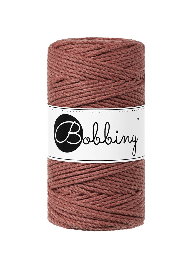 Corde Macramé Torsadé 3mm Bobbiny - Couleur Sunset