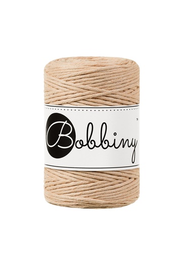 Corde Macramé Peigné 1,5mm Bobbiny - Couleur Biscuit