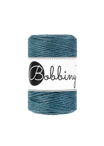 Corde Macramé Peigné 1,5mm Bobbiny - Couleur Peacock Blue