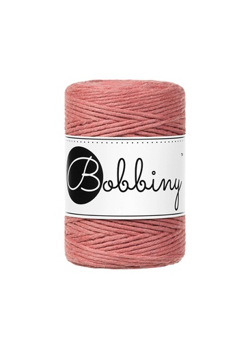 Corde Macramé Peigné 1,5mm Bobbiny - Couleur Peony