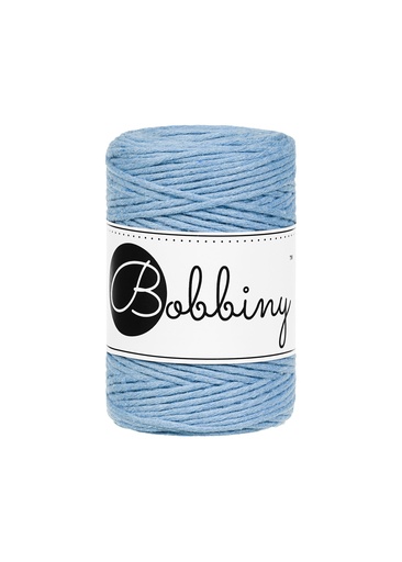 Corde Macramé Peigné 1,5mm Bobbiny - Couleur Perfect Blue