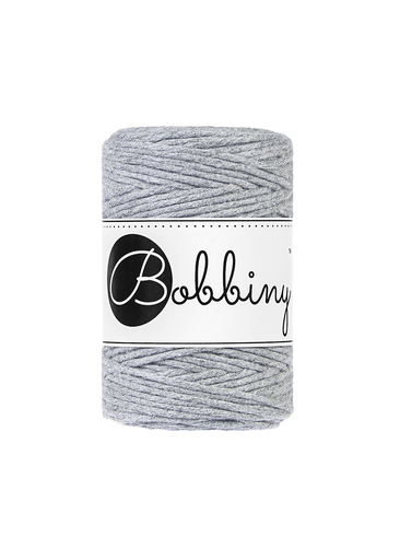 Corde Macramé Peigné 1,5mm Bobbiny - Couleur Silver