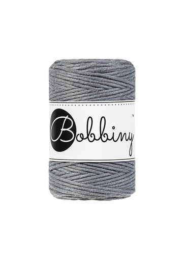 Corde Macramé Peigné 1,5mm Bobbiny - Couleur Steel