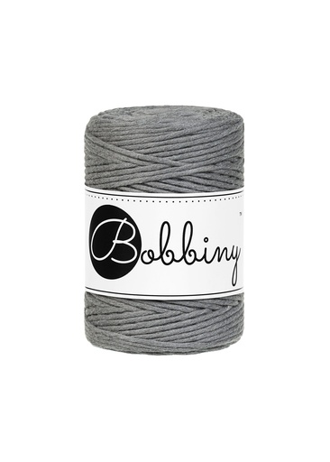 Corde Macramé Peigné 1,5mm Bobbiny - Couleur Stone Grey