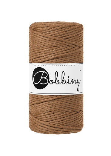 Corde Macramé Peigné 3mm Bobbiny - Couleur Caramel